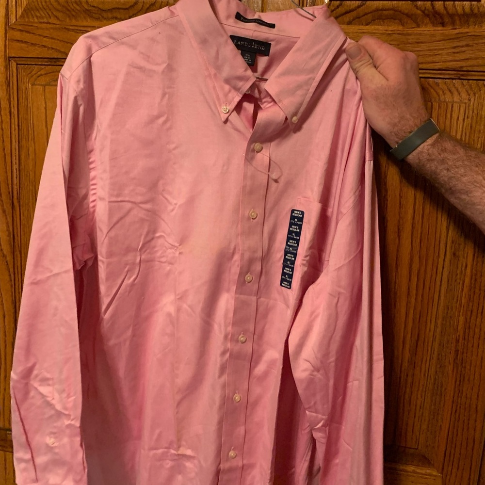 Lands End button down 17 1/2 x 34-35
